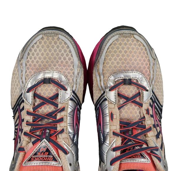 Brooks Shoes Womens 9 Athletic Sneaker Adrenaline GTS 14 Running Trainer Comfort - Picture 9 of 15